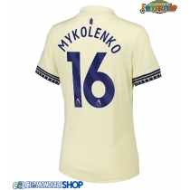 Maglie da calcio Everton Vitaliy Mykolenko #16 Seconda Maglia Femminile 2025-26 Manica Corta